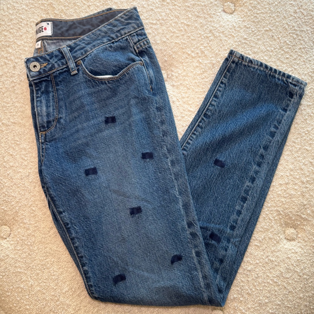 PAIGE Classic Blue Denim Jeans